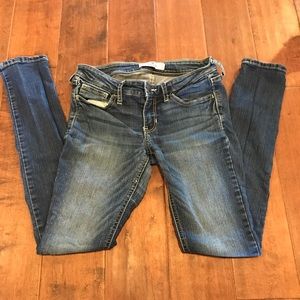Hollister stretchy skinny jeans.